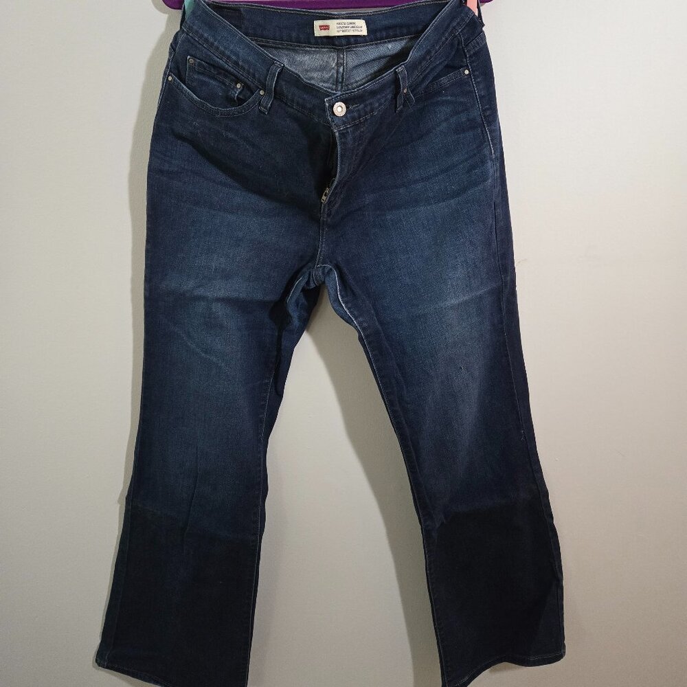 Levi's Dark Blue Bootcut Jeans